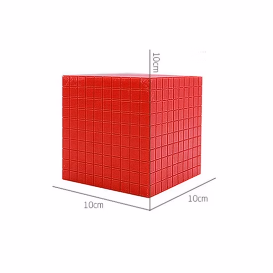 Educational Tool, Math Manipulative Starter Kit Interlocking Base Ten Block