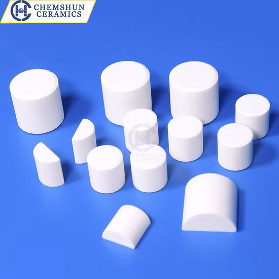 Inregular Ceramic Products 92% Al2O3 Ceramic Interlocking Blocks for Ceramic Rubber Liner